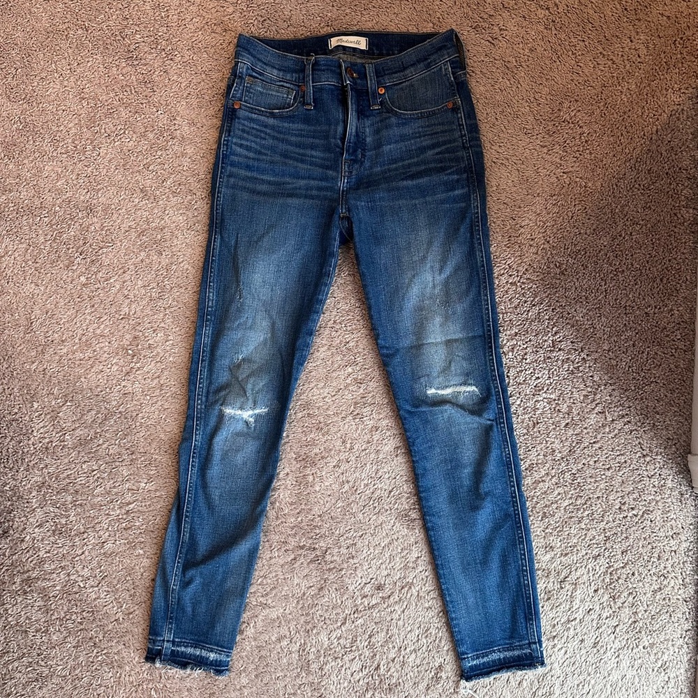 Madewell 9” High Rise Skinny, size 26